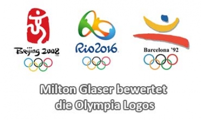 Milton Glaser bewertet Olympia Logos